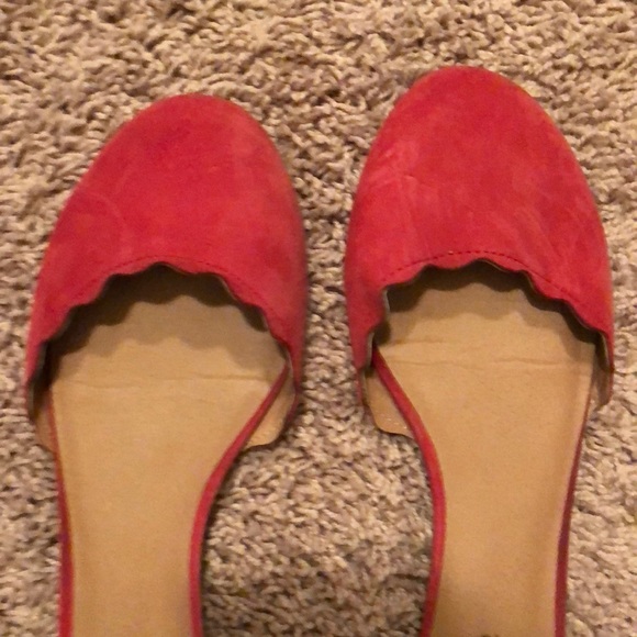 Brand new worn once crown vintage coral flats - Picture 3 of 5